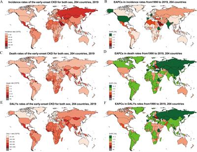 Global burden of chronic kidney disease in adolescents and young adults, 1990–2019: a systematic analysis for the Global Burden of Disease Study 2019